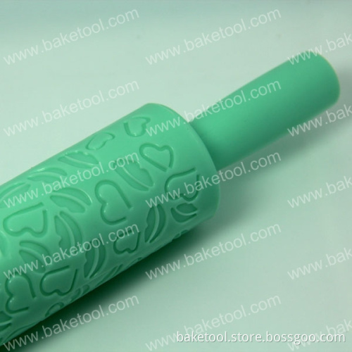 Plastic Heart&Lip Shape Cake Fondant Rolling Pin